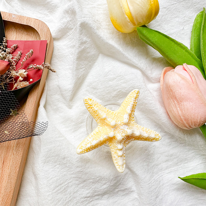 Starfish, Shell Pattern Cute Starfish Shell Resin Universal Phone Cases
