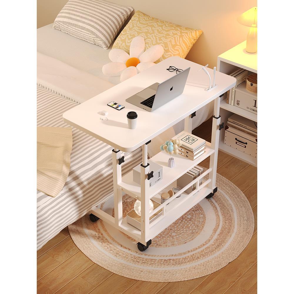 Bedside table movable lifting computer table simple small table…
