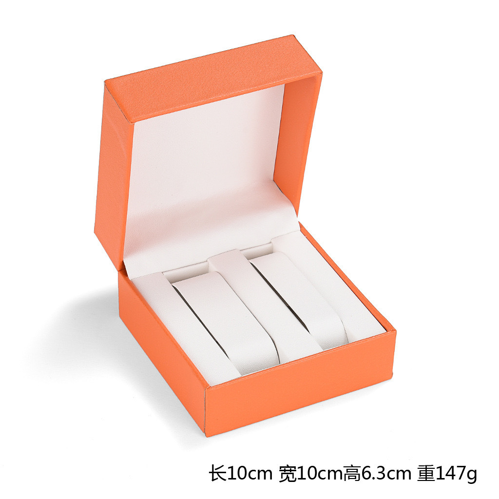 Pu reloj de cuero caja de Joyería Al por mayor de cinco piezas de joyería pulsera collar anillo joyería regalo embalaje caja de almacenamiento