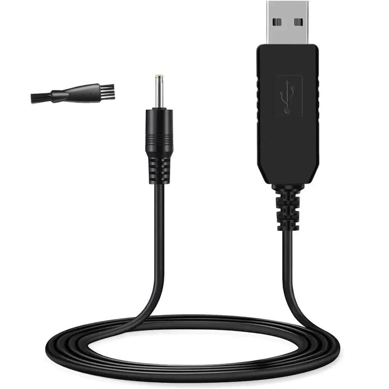 Portable USB Charging Cable 2.3V Suitable for Braun 5513, 5516, Bt/Mgk3221 Series Portable USB Charging Cable 2.3V Suitable for Braun 5513, 5516, Bt/Mgk3221 Series