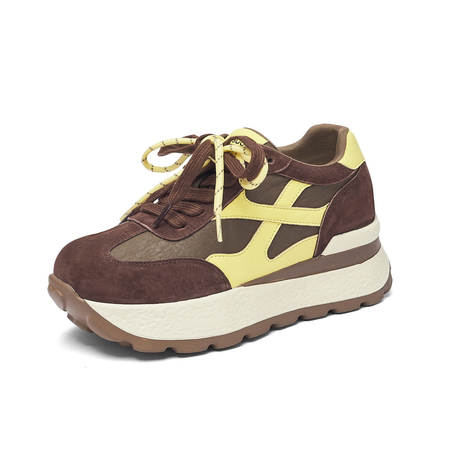 Auge Lion Dengde zapatos de entrenamiento para mujeres 2025, nuevos zapatos de ballet de invierno Meirard, zapatos de gran tamaño, zapatos de papá.