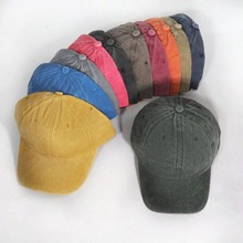 韩版大头围户外棒球帽女秋季水洗做旧软顶鸭舌帽地摊爆款帽子批发