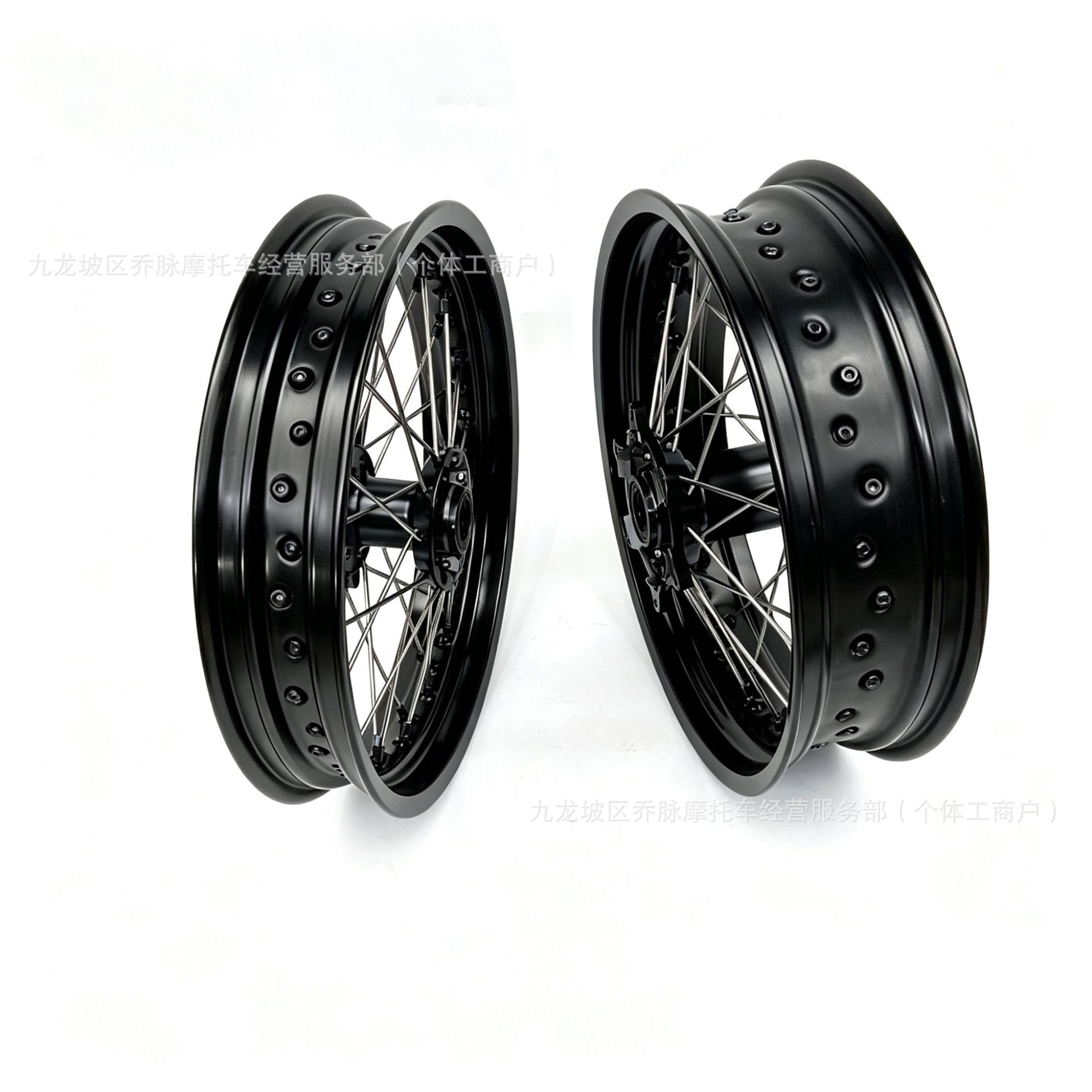 Suitable for KTM EXC300 450 modified wide tire wheel hub assembly Husqvarna FE350 250FC rims