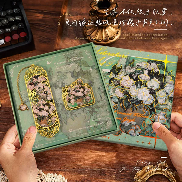 Gift box, metal set