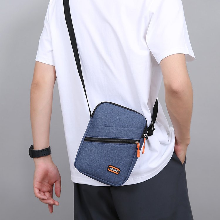 Bolso bandolera de un solo hombro para hombre