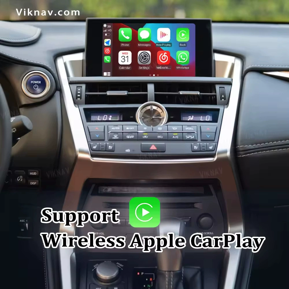 Линукс-система подходит для Lexus NX 2015-2017 CarPlay Android Auto Box