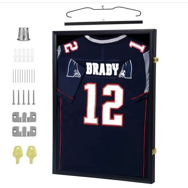 Cross-Border Best-Selling Amazon Jersey Storage and Framing Photo Frame for Displaying Basketball, Football, and Rugby, Wall-Mounted Collection Picture Frame Cross-Border Best-Selling Amazon Jersey Storage and Framing Photo Frame for Displaying Basketball, Football, and Rugby, Wall-Mounted Collection Picture Frame
