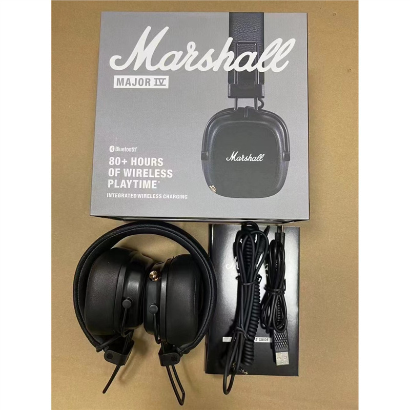 マーシャルMARSHALLメジャーiv 4世代ヘッドセット無線bluetoothイヤホンの重低音に適しています|undefined