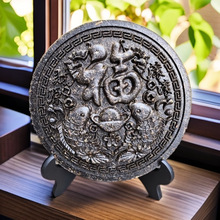 财源滚滚普洱茶雕摆件工艺茶居家客厅装饰摆设茶饼工艺品伴手礼