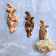 Funny Human Body Wall Hook Ȥζ���w���ͱڒ��h ë��耳ג��h