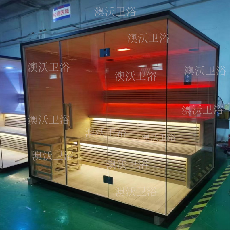 sala de vapor de sudor doméstica horno de sauna de agua sala de vapor de roca volcánica sala de vapor húmedo sala de belleza sala de calefacción