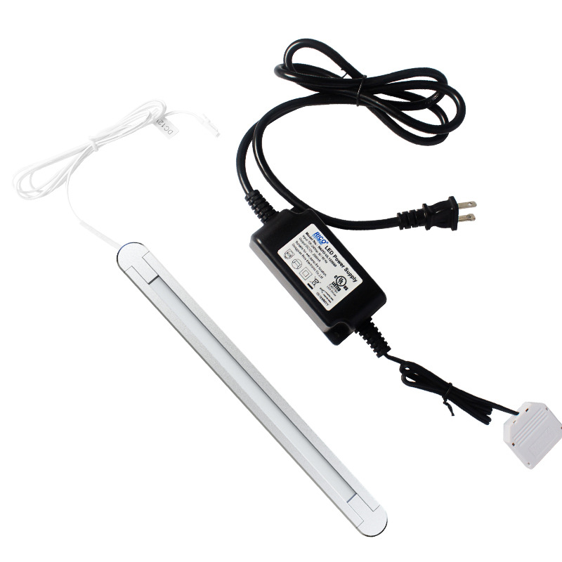 嵌入式灯条橱柜灯超薄衣柜灯条12V低压LED硬灯条暗装展柜书柜灯条