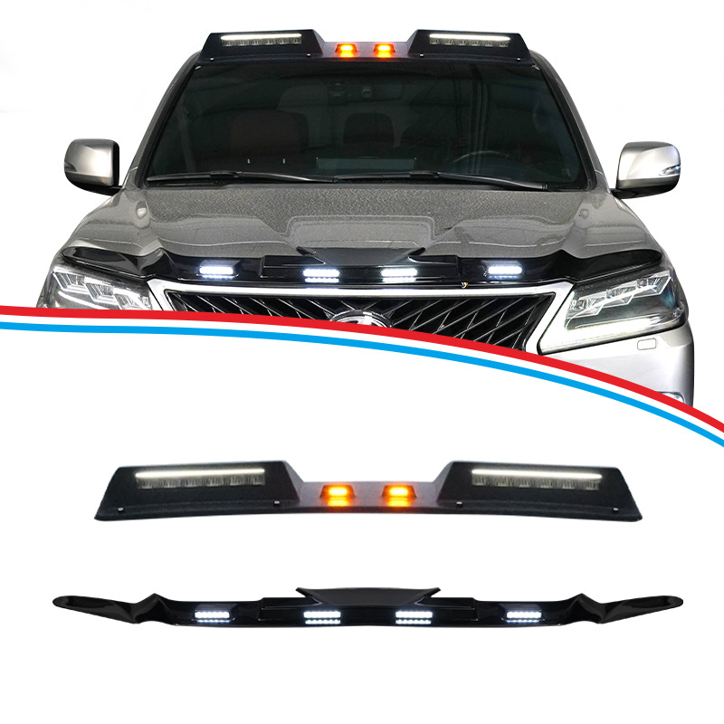 TXR es adecuado para Lexus lx570, reflector de techo de automóvil, reflector, reflector, accesorios especiales para bloqueos de grava con luz