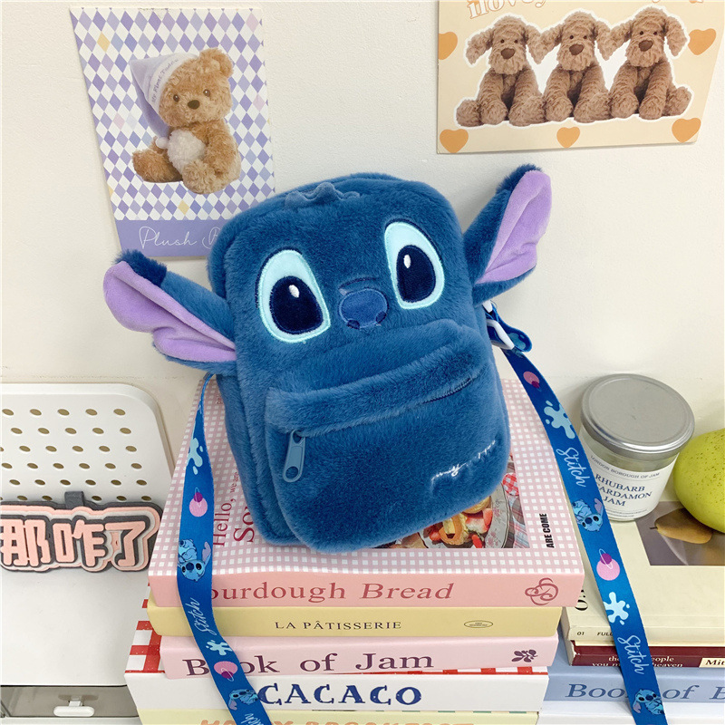 Shoulder bag blue 17*14*5cm / 30cm