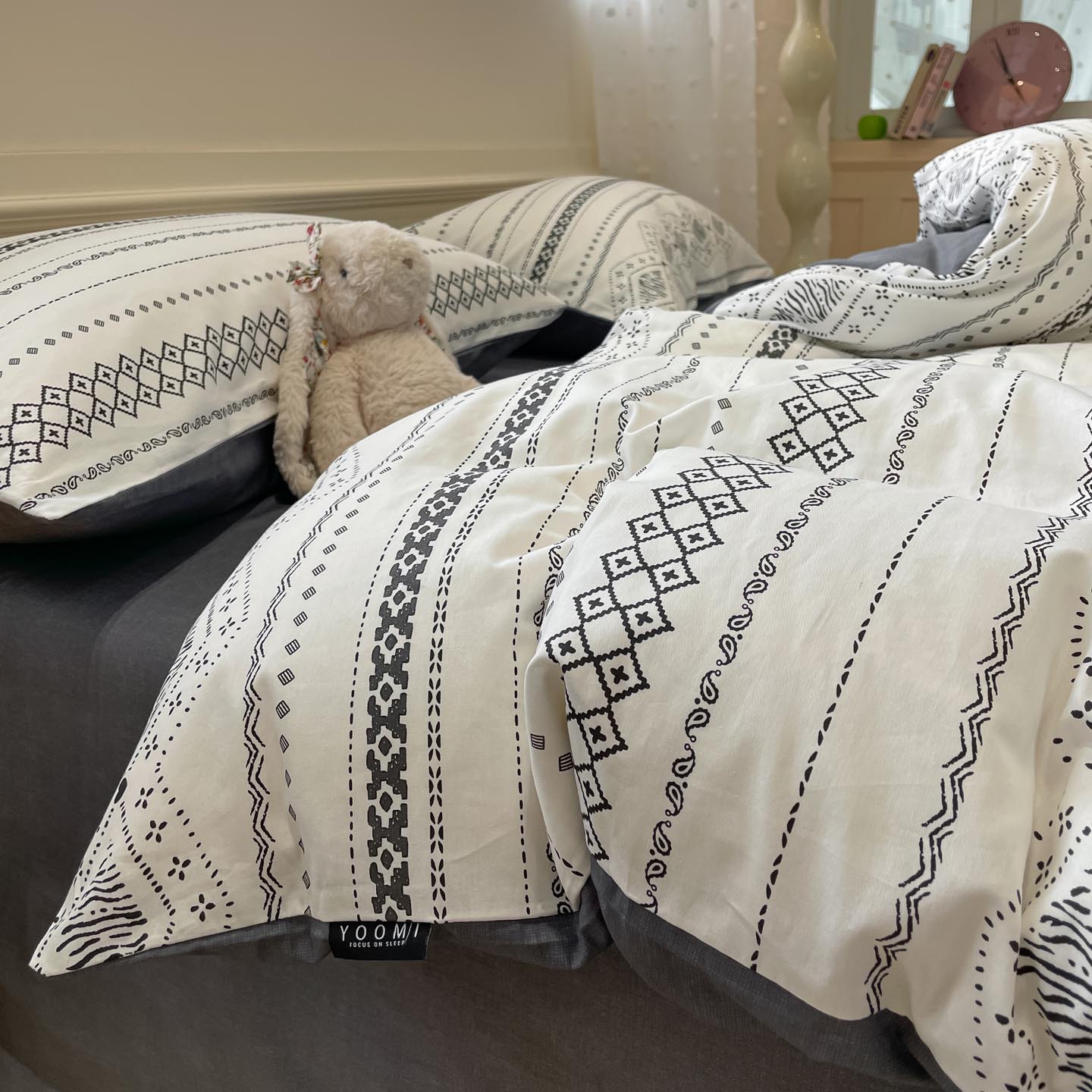 Cama de algodón de cuatro piezas set2025 nuevo algodón de cuatro estaciones sábanas universales set de cama de tres piezas