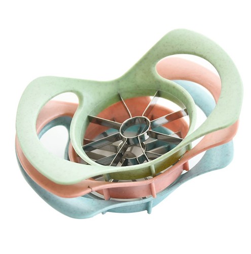 High-quality multifunctional stainless steel fruit cutter Nordic color apple slicer apple divider Yuanbao type