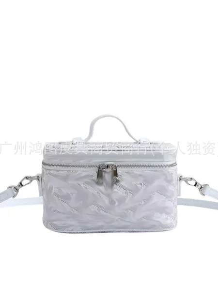 Dog Tooth New Makeup Bag Mini Series Box Bag Toiletry Bag Single Shoulder Crossbody Bag Cross-Border Wholesale