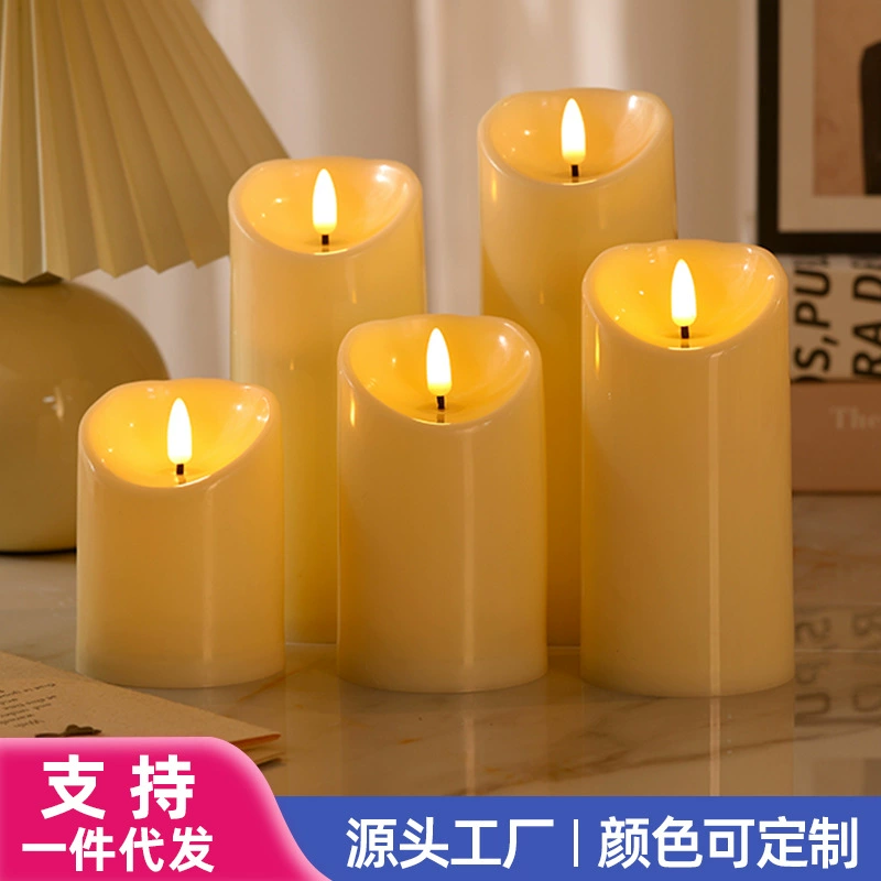 Светодиодный электронный свет свечи имитация поддельной свечи день рождения романтическое признание сцены свадебный декор сценарий убийства свечей лампы