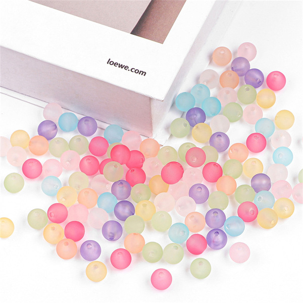 Acrylic transparent matte eraser