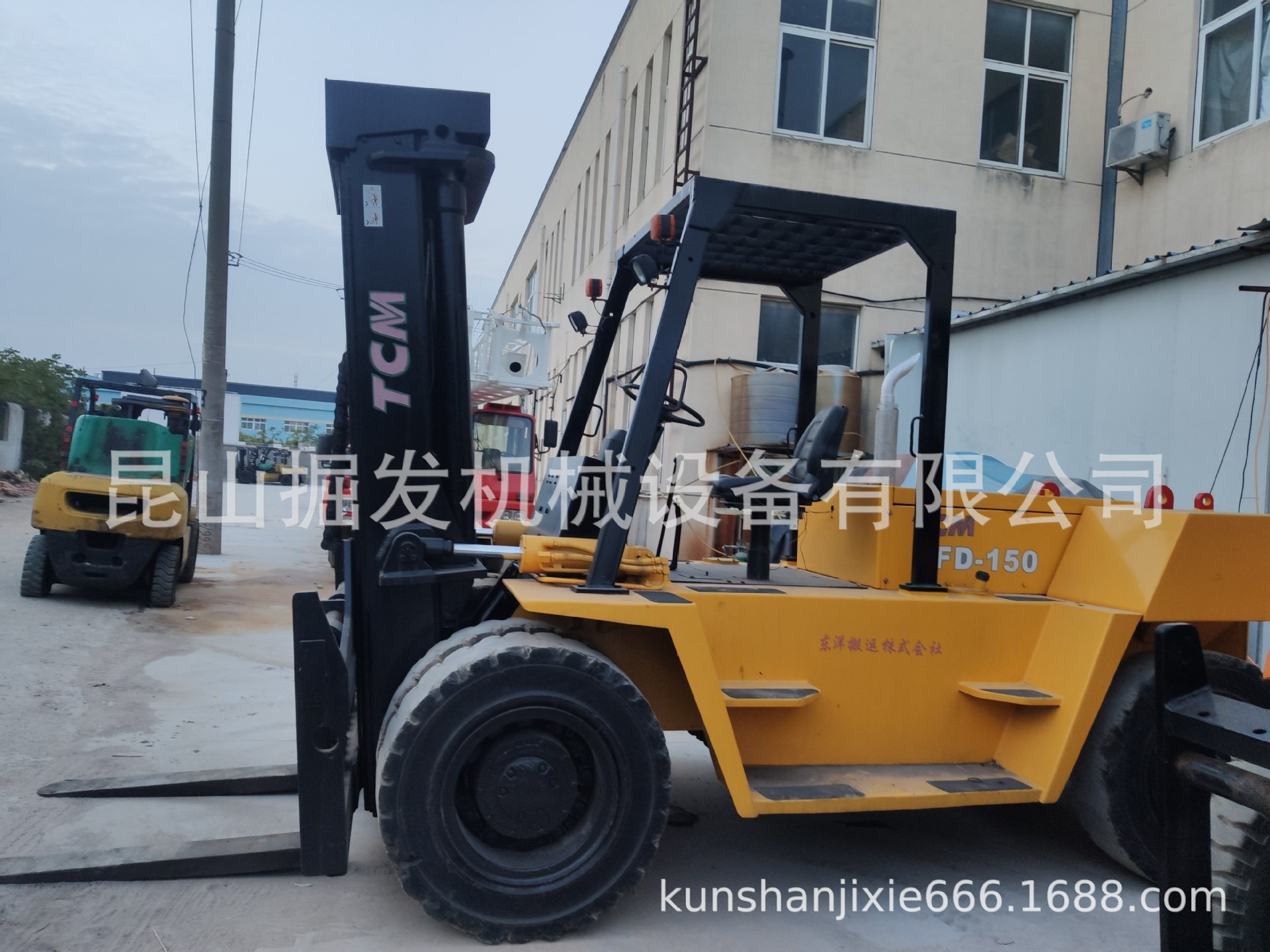 TCM15吨叉车  实心台 TCM16 吨 20吨25吨30吨卡尔玛叉车