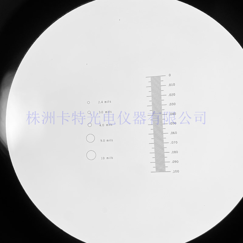 显微镜测微尺 英制校正尺 校准尺 分划板现货供应 10mils
