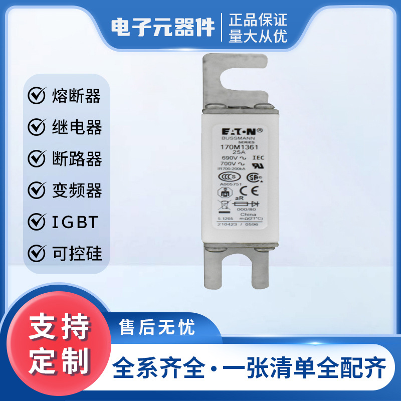 全新原装 170M1361 170M1362低压快速熔断器现货标准封装量大从优