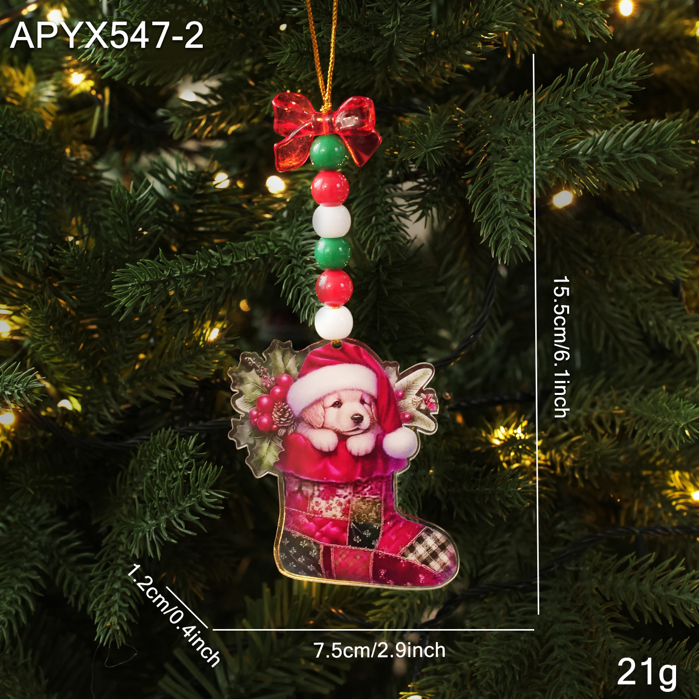 Calcetines de Navidad Puppy