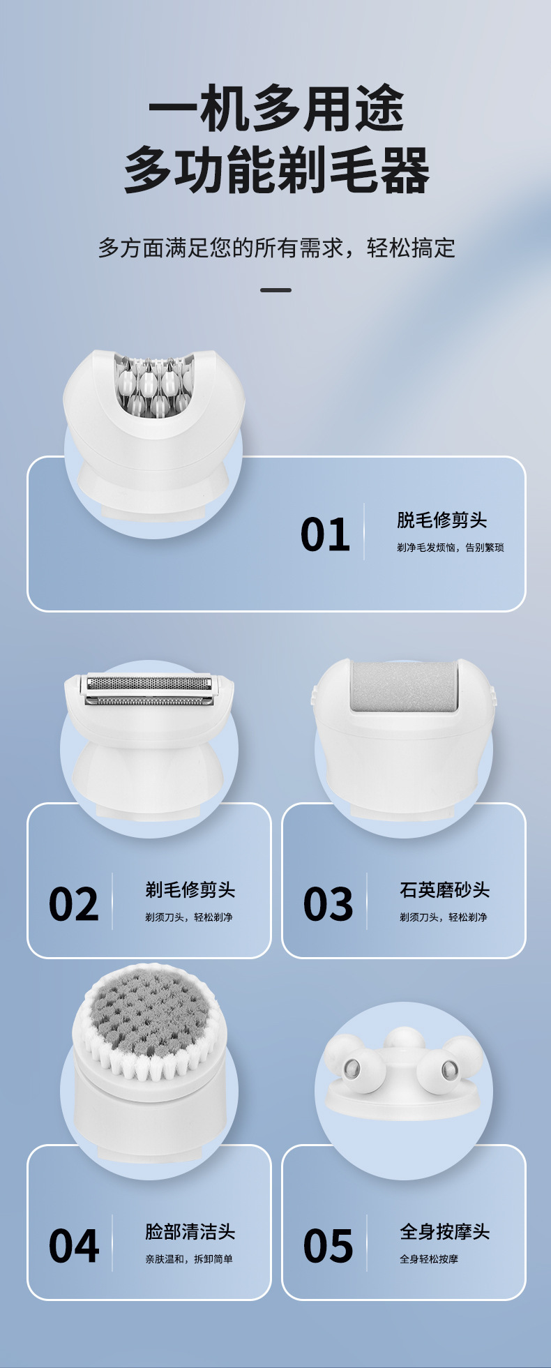 液晶显示剃毛器