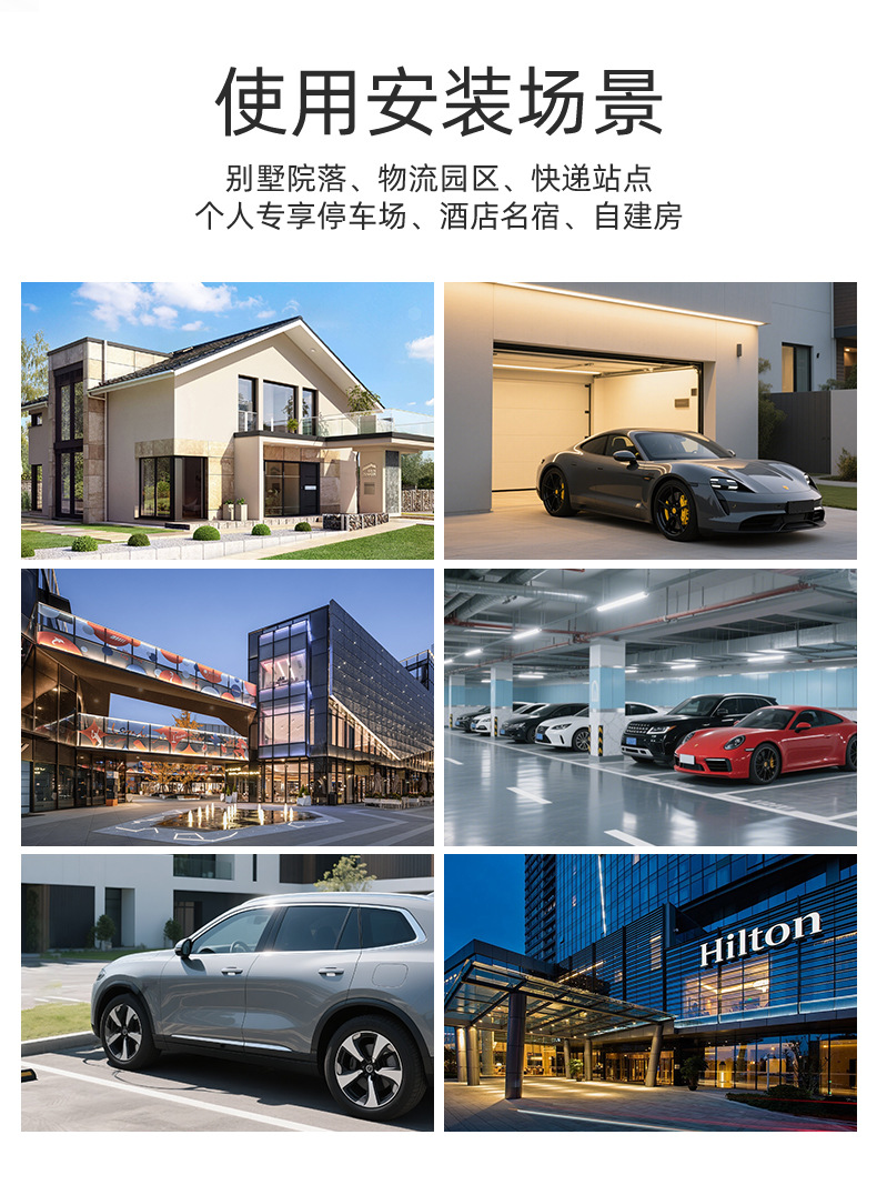 Hongsen Commercial AC Charging Piles, European and American Standards, OEM, ODM, New Energy Vehicle Charging Gun Head Factory Customization