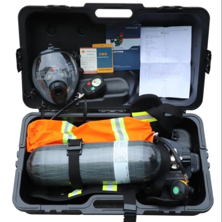 江苏东台RHZKF-6.8/30消防正压式空气呼吸器 正压式消防空气呼吸