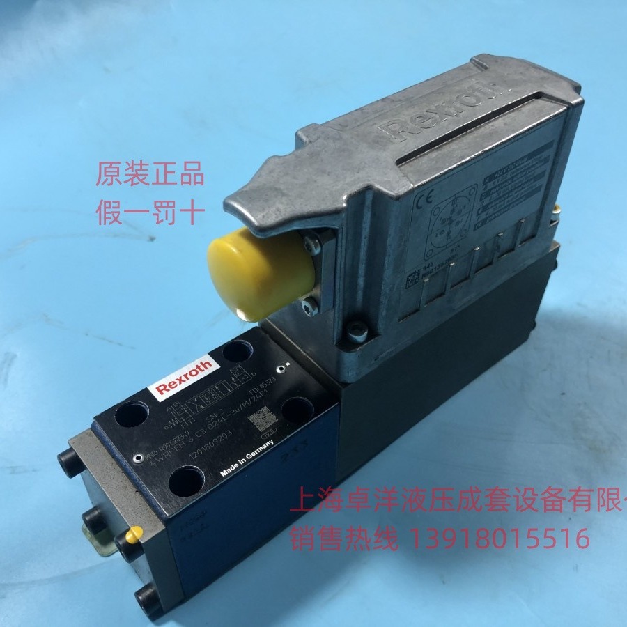 现货销售REXROTH产品 R901382315 4WRPEH6C3B40L-3X/M/24A1