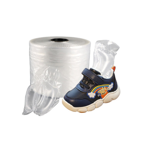 Wholesale shoe and boot air cushions, PE+PA co-extruded film shoe hangers, inflatable bags, transparent shoe hangers, air bubble columns, air bags