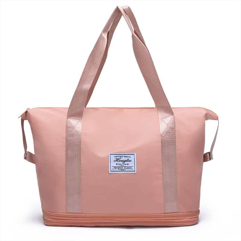 Bolsa de viaje de tres capas extendida de mayor capacidad de separación húmeda y seca bolsa de fitness estudiante de gran capacidad bolsa de equipaje se puede enviar en nombre