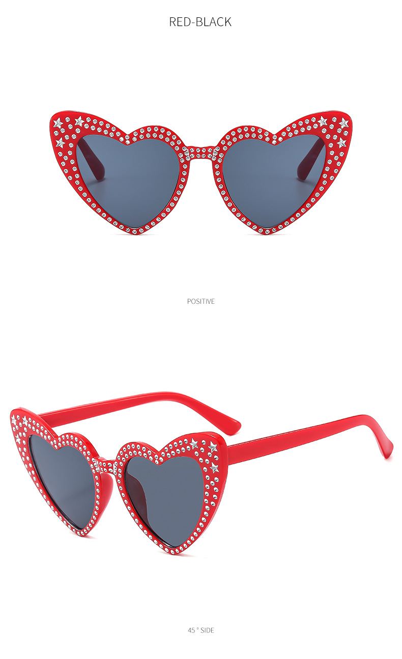 Occhiali da sole a cuore per donna eleganti con strass alla moda_voghion.com