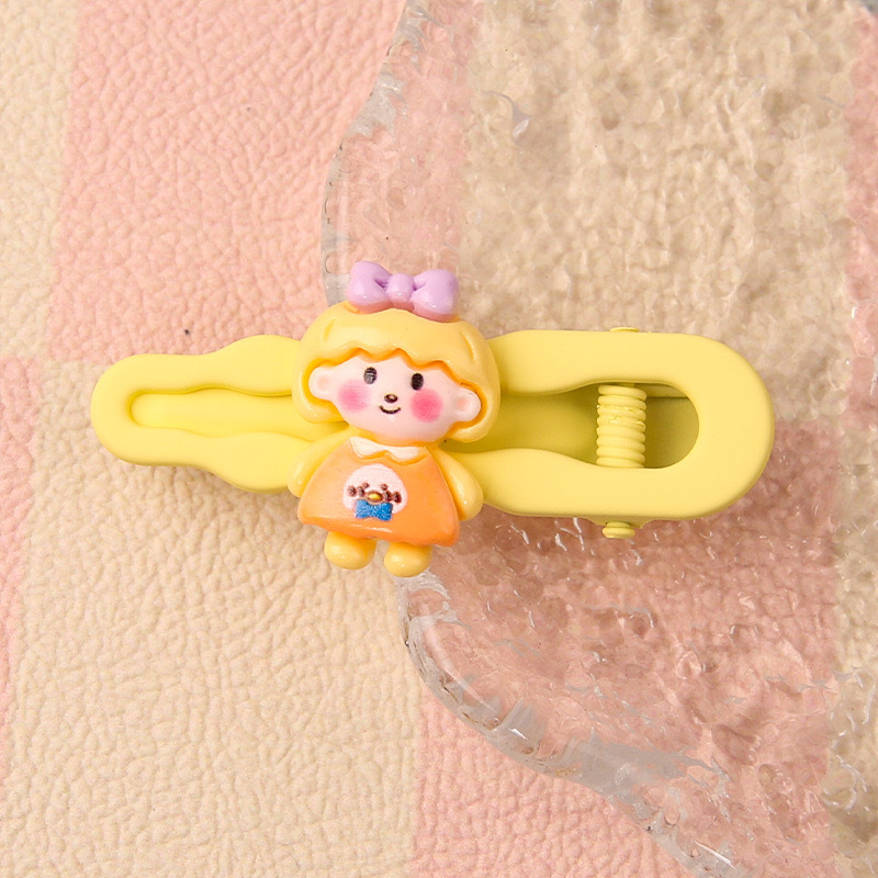 Primavera nueva historieta Sanrio oval metal horquilla linda chica dulce lado Bangs hairpin tocado