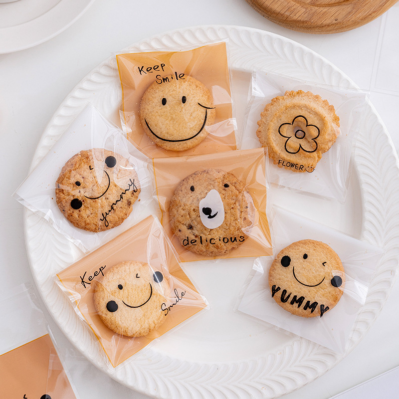 ins透明自封袋卡片自粘袋打包自粘封口袋首饰耳钉包装袋打包礼品