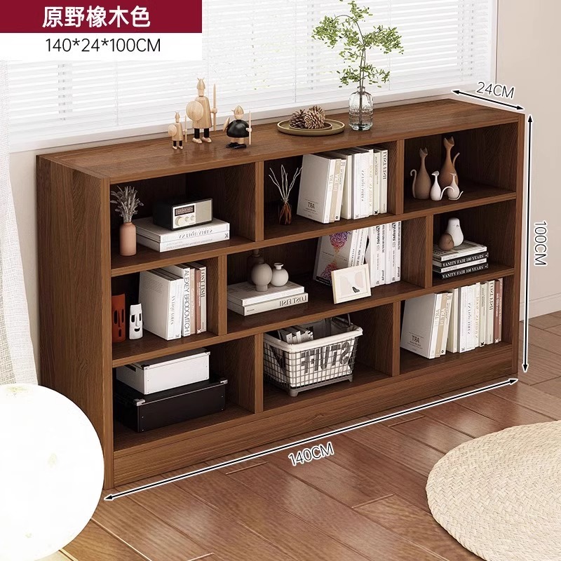 Estante de libro simple estante de piso sala de estar armario combinado armario de casa armario de almacenamiento armario de dormitorio armario bajo librería
