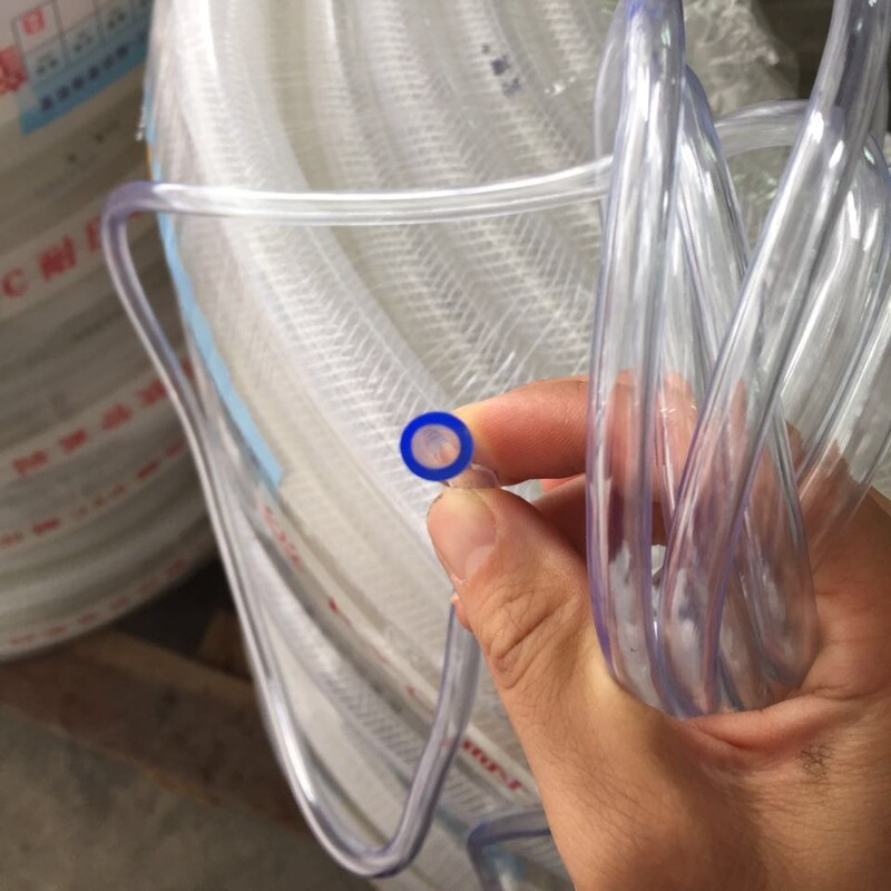 ✅ Transparent Plastic Hose Pvc Transparent Hose Horizontal Water Pipe Odorless Anti-Freeze White Soft Hose