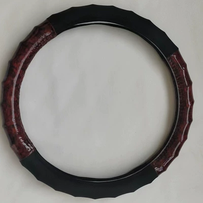 Wheel Cover, Breathable, Non-Slip, Wear-Resistant, Suitable | Steering wheel cover - wine-red-38cm