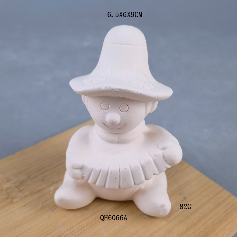Estatua de Cerámica DIY para Pintar para Niños