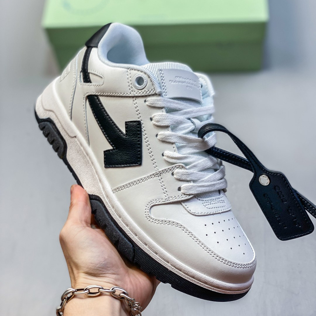 Zapatos de skate de alta calidad OFF para hombres, zapatos deportivos casuales de tacones planos para mujeres, zapatos de moda europeos y estadounidenses