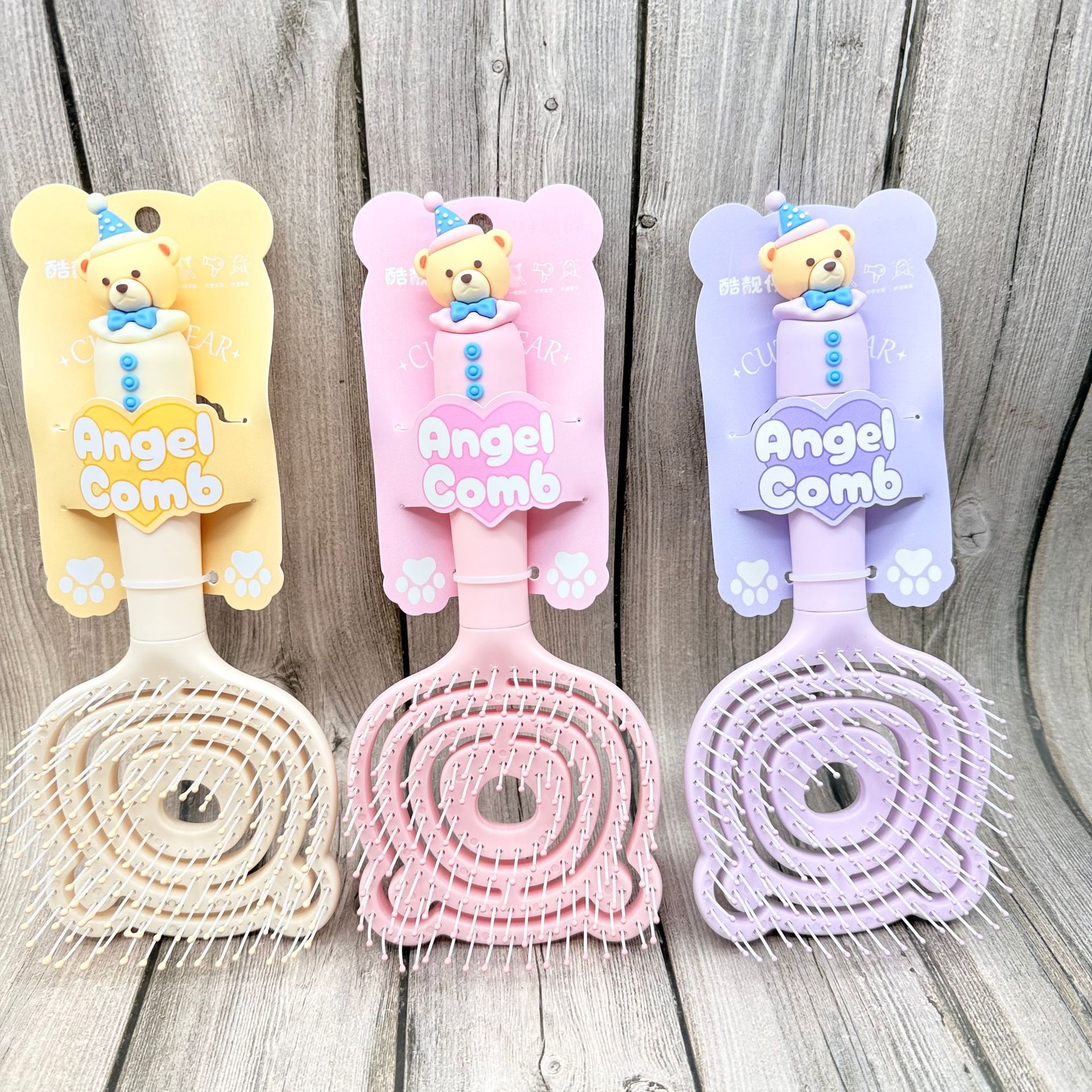 Peine de colchón de aire nuevo masaje popular peine de cabello rizado cómodo cuero cabelludo picazón cojín de aire masaje permanente peluquería