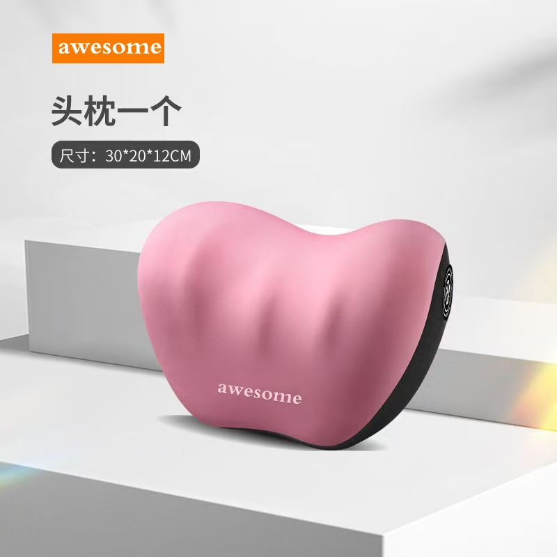 Car Headrest Lumbar Pillow Cushion Car Driving Backrest Car Waist Support Lumbar Neck Pillow Waist Support Pillow