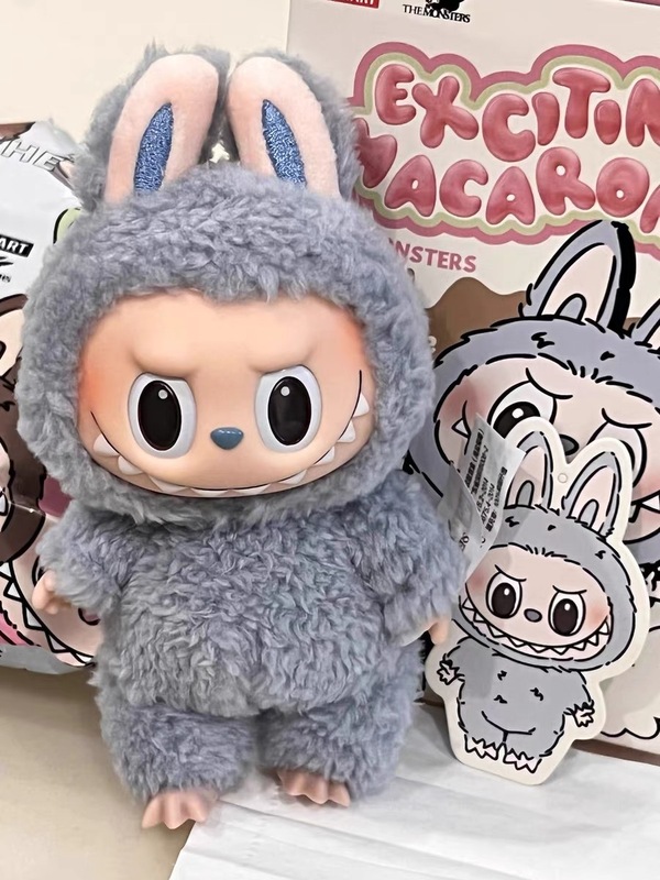 直播品质现货现货泡泡拉布布毛绒公仔马特心动盲盒搪胶脸潮玩礼物|undefined