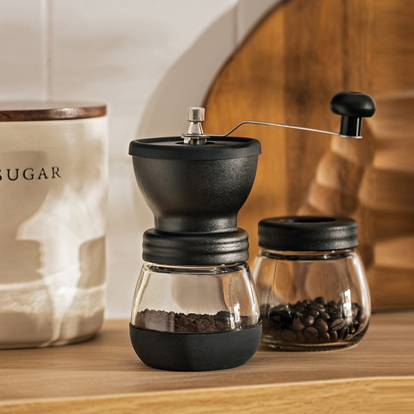 Glass coffee coffee machine