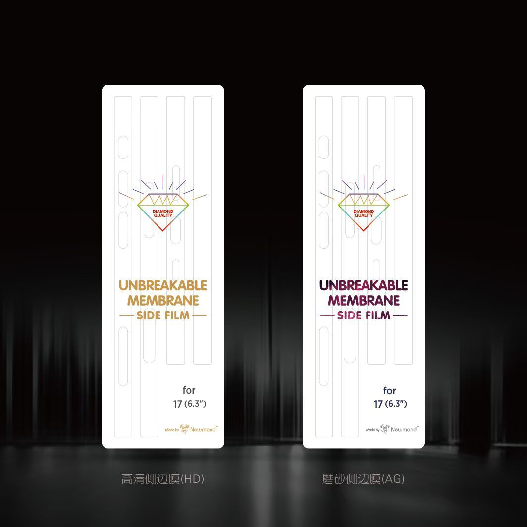 Aplicable a Apple 17promax Diamond invisible película posterior esmerila película de hidrogenación iPhone16 / 17p película protectora