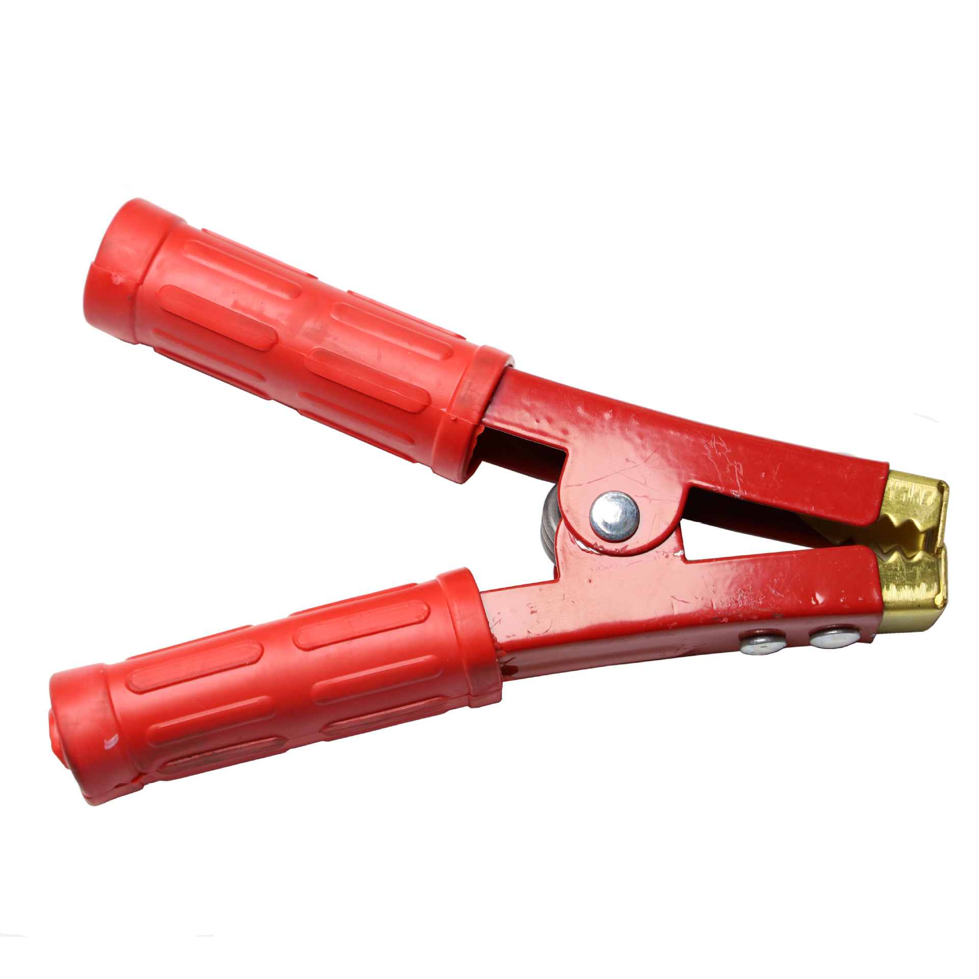 电源夹加厚汽车电瓶充电夹子纯铜搭火线夹鳄鱼夹电瓶夹50a接线夹