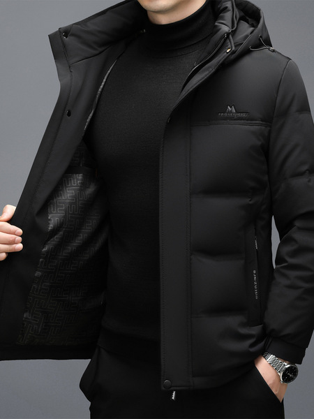 Demi-season down jacket for boys for leisure