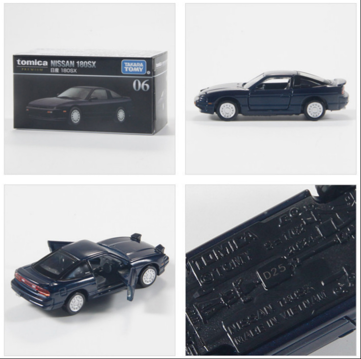 Coche de juguete TOMY Tomica de metal fundido a presión, caja roja y blanca, modelo 1-120, coche de juguete para niños, coche de simulación, coche deportivo, automóvil