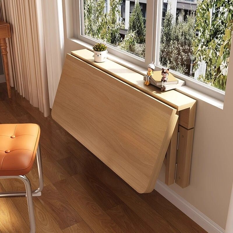 Kitchen Wall-Mounted Storage Rack, Folding Table, Solid Wood Board, Wall-Mounted Shelf, Living Room Shelf, Desk, Bedside Table Kitchen Wall-Mounted Storage Rack, Folding Table, Solid Wood Board, Wall-Mounted Shelf, Living Room Shelf, Desk, Bedside Table